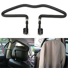 Matcc Rubber Coated Car Seat Headrest Coat Suit Jacket Clothes Hanger Cars Clothes Car Seat Headrest Car Hangers