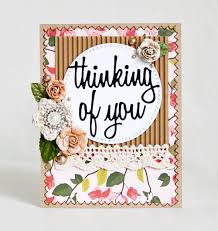 You are invited into the personal craft spaces of these incredible designers as they share their favorite card making. 12 00 Pm World Card Making Day Thinking Of You Scrapbook Cards Today Magazine