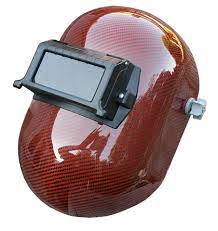 Orange Carbon Fiber Welding Helmet Pipeline Style Matte Or High Gloss Welding Projects Welding Table Welding