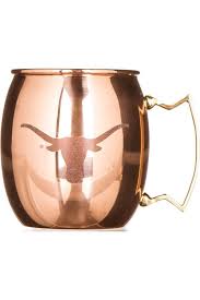 Texas Longhorn Copper Moscow Mule Mug University Co Op Moscow Mule Mugs Longhorn Copper Moscow Mule Mugs