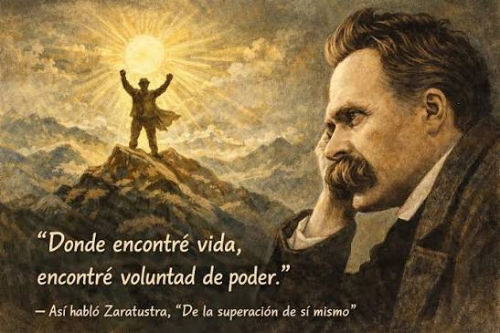 La voluntad de poder (Wille zur Macht) es uno de los conceptos centrales de la filosofía de Friedrich Nietzsche, aunque no aparece como un sistema cerrado ni como una definición única. Se