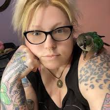 Enjoying a big cup of Mtn Dew after work