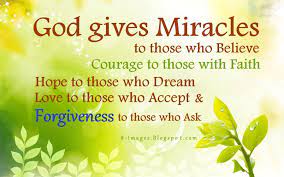 Maybe you would like to learn more about one of these? Faith In God Faith In God Miracle Quotes Faith