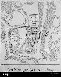 City of david plan Black and White Stock Photos & Images