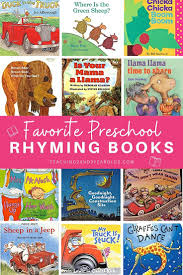 12 Favorite Rhyming Books For Preschoolers In 2020 Rhyming Books Preschool Books Preschool