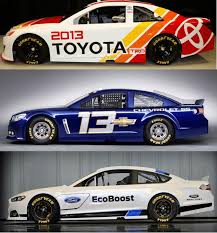 Chevrolet och ford har varit de två största konkurrenterna i nascar bland biltillverkarna i år. Changing Manufacturers More Than Just Decals Building Speed