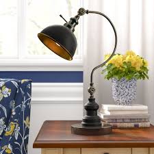 Diederich 2 Point Adjustable Goose Neck 22 Arched Table Lamp Table Lamp Lamp Stylish Table Lamps