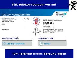 turk telekom fatura odeme ve turk telekom borc sorgulama turk telekom operatoru kullaniyorsaniz turk telekom borc sorgulama borc fatura odeme ogrenme turkler