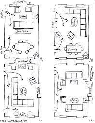 A well thought out living room floor plan brings your dream home to life. Arranging Furniture Twelve Different Ways In The Same Room Fred Gonsowski Garden Home Interior Inspiration Mobelanordnung Rechteckiges Wohnzimmer Wohnz