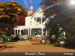 Several of america's leading traditional artists are represented by the company and its network of retail dealers located throughout the united states and in several countries. Mychqqq S Hershel S Farm The Sims 4 Lots Sims Building Sims House