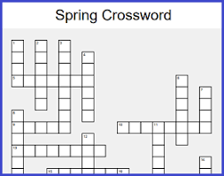 About this crossword puzzle this printable crossword puzzle has 13 words for kids … Free Spring Crossword Puzzle