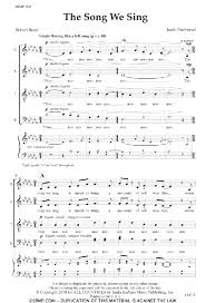 The Song We Sing Satb By Jacob Narverud J W Pepper Sheet Music Sheet Music Folk Song Songs