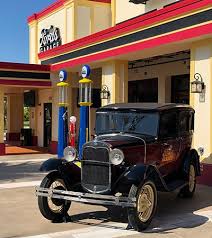 Start you engines with one of our large portioned appetizers, like the giant funnel tower of onion rings. Fords Garage Vintage Mustang Forums