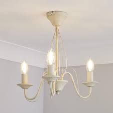 Excellent light well worth the money looks great when on. 3 Light Candelabra Cream Ceiling Fitting In 2021 Ceiling Lights Light Fittings Ceiling