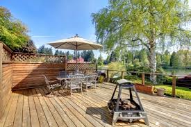 One of the biggest concerns when it comes to a fire pit on a wood deck is the fire pit radiating heat through the bottom of the fire pit directly onto the wood of the deck. Fire Pits For Wooden Decks Serenity Health Blog