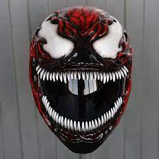 Carnage Symbiote Motorcycle Helmet Dot Ece Certified Free Worldwide Shipping Motorcycle Helmets Carnage Symbiote Helmet