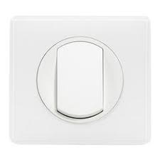 Interrupteur Ou Va Et Vient Avec Plaque Celiane Soft 10 A Blanc Interrupteurs Celiane Plaque