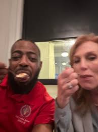 The dessert queen Beth Luther Waldo strikes again. I love this lady and I'm  so honored to call her a friend. Representative Fabian Nelson