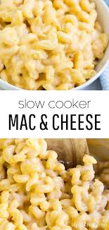 Easy Slow Cooker Mac And Cheese I Heart Naptime Recipe Crockpot Mac And Cheese Slow Cooker Mac N Cheese Recipe Slow Cooker Mac Cheese