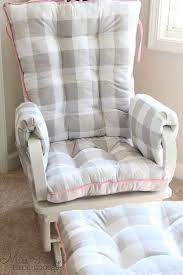Glider Cushions Rocker Cushions Rocking Chair Cushions Glider Rocker Cushions With Arm Rest Covers And Ottoman Cushion Square Top Glider Rocker Cushions Rocking Chair Cushions Glider Cushions