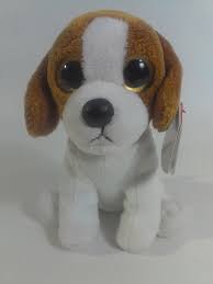 Black And White Beanie Baby Dog Ty Banjo Beanie Baby Beagles Dog Puppy Big Eyes Brown White 2013 Rare Retired Baby Beagle Beagle Dog Puppy Beagle Dog