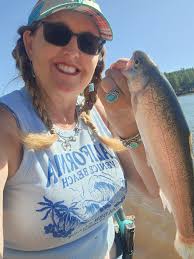 Great day at the fishing derby with the grandkids in White Mtns.