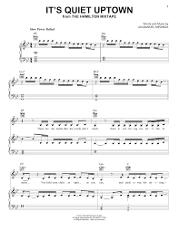 You hold your child as tight as you can, and push away the unimaginable. Kelly Clarkson It S Quiet Uptown Sheet Music Pdf Notes Chords Broadway Score Piano Vocal Guitar Right Hand Melody Download Printable Sku 196916
