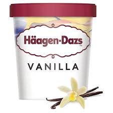 Haagen dazs ice cream is has smooth and well made ice cream, but one thing it just too sweet for my taste buds. Haagen Dazs Vanilla Ice Cream Ocado