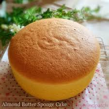 My Mind Patch Almond Butter Sponge Cake Butter Sponge Cake Recipe Almond Sponge Cake Recipe Sponge Cake Recipes