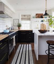 Non skid, washable, thin, multipurpose kitchen rug mat (set of 2). Kitchen Patterns
