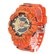 Beautiful illustrations of dragon ball imprinted on the strap and. New Casio G Shock Casio G Shock Ga 110jdb 1a4 Dragon Ball Z Collaboration Mens Orange Waterproofing Dragonball 2020 Be Forward Store