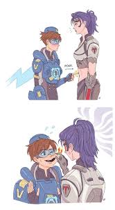 Den On Twitter Overwatch Tracer Overwatch Widowmaker Overwatch Comic