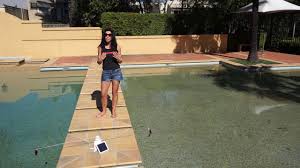 Lisa walked to the edge of the pool, ____ dived in _____ and swam to the other end. Solar Bird Repeller Keep Ducks Away From Your Pool And Pontoon Youtube