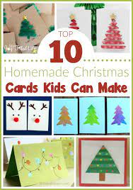 Kids color and cut the pieces, then glue the card together. Top 10 Homemade Christmas Cards Kids Can Make My Joy Filled Life
