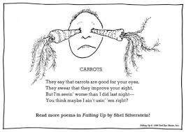 Shel Silverstein Carrots Quotes For Kids Shel Silverstein Kids Poems