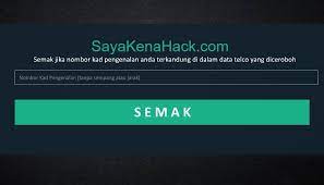 Sekiranya maklumat yang diberikan tidak benar. Apa Perlu Dibuat Jika Data Peribadi Anda Ada Di Sayakenahack Com Soyacincau Com