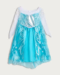 Disney Frozen Elsa Fancy Dress Costume in Blue - Tesco Groceries