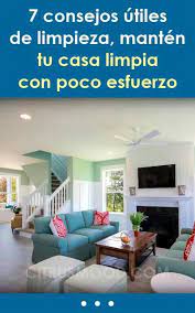 7 Consejos Utiles De Limpieza Manten Tu Casa Limpia Con Poco Esfuerzo Consejos Habitos Casalimpia Limpieza Facil Outdoor Furniture Sets Home Clean House