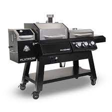 Pit Boss Kc Combo Platinum Series Wifi And Bluetooth Wood Pellet And Gas Grill Walmart Com Gas Grill Wood Pellets Propane Gas Grill