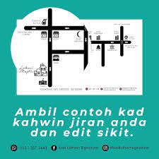 Tempah kad kahwin urgent dengan kami sekarang. Tip Nak Buat Peta Lokasi Dizaman Kad Kahwin Signature Facebook