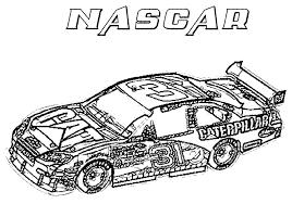 Bright colors would look vibrant on the metal roads. Race Car And Race Track Coloring Pages Coloring Home