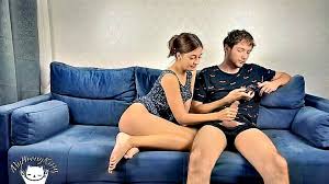 Step Sister Gets Turned On By Stepbrother And Masturbates Him Then ...