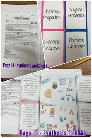 Matter will be changed into a new substance after the reaction. Synthesis Physical Vs Chemical Properties Changes Science With Mrs Barton