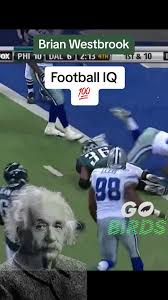 Brian Westbrook Philadelphia Eagles legend with one of the smartest runs  you’ll ever see. 🦅 🏈 🧠 #brianwestbrook #footballIQ #flyeaglesfly  #greatruns @JustinSeesArt ⚫️⚫️⚫️⚫️ #runningback #fullback #nfl ...