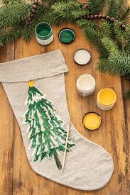 105 decorating ideas for the most festive christmas ever. How To Make Diy Painted Christmas Stockings Cottage Style Decorating Renovating And Entertaining Ideas For Indoors And Out