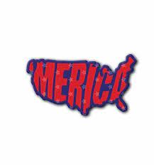 Merica Set Of 2 Decals Hard Hat Stickers Hard Hat Stickers Print Decals Hard Hat Decals