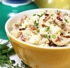 In a large bowl, combine the first five ingredients. Sour Cream And Bacon Potato Salad Creative Culinary
