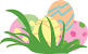 Cartoon Single Easter Eggs