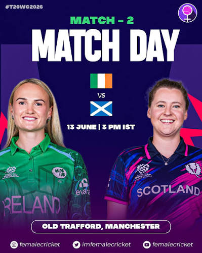 Ireland take on Scotland in the first game of a triple-header at the Women's T20 World Cup 2026 🙌 Who's kicking off with a win? 👇 #FemaleCricket #WomensCricket #ICC #ICCWomensT20WorldCup2026 #IrelandWomen #ScotlandWomen #