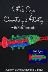 Interactive and animated preschool and kindergarten activities on shapes, colors, animals, numbers, the alphabet and more. Counting Activity For Kids Inspired By The Book Fish Eyes Buggy And Buddy